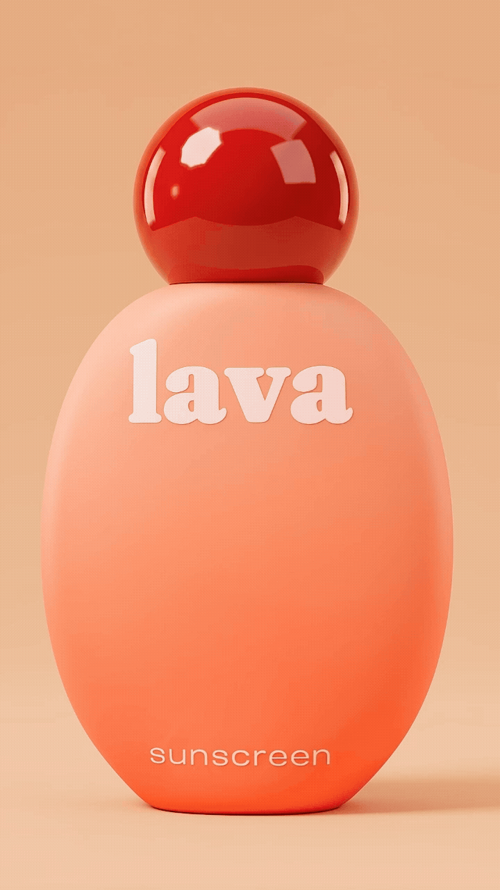 LAVA — animación del packaging